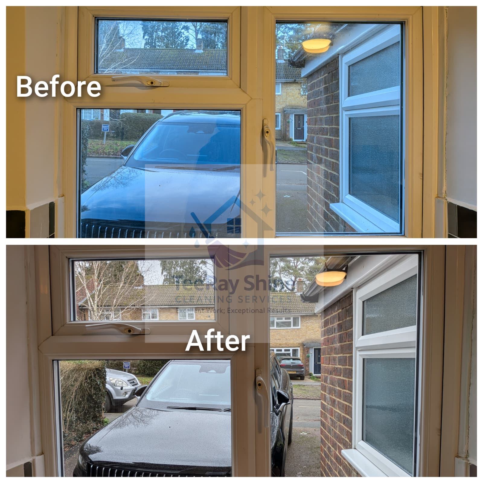 Detailed cleaning work